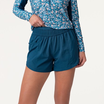 Nani Swimwear Hybrid Reversible High-Rise Shorts - Women's 3