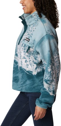 Columbia Helvetia Cropped Half-Snap Fleece Pullover - Women's 2