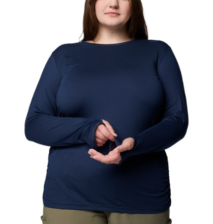 Columbia Women's Blue Point Falls Long Sleeve Henley