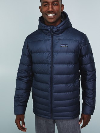 mens down hoodie