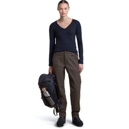 Icebreaker Merino 260 Oasis Long-Sleeve V-Neck Base Layer Top - Women's 4