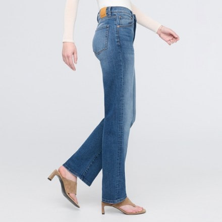 DUER Performance Denim+ High-Rise Straight Jeans - Women's 3