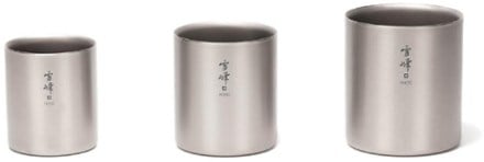 Snow Peak Ti-Double H450 Stacking Mug 3