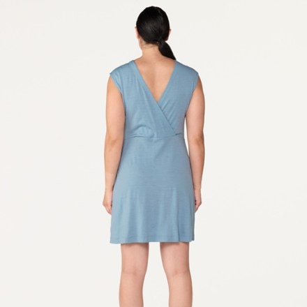 Icebreaker Merino 200 Granary V-Neck Dress 2