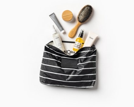 ALOHA Collection Pinstripe Mid Pouch 1