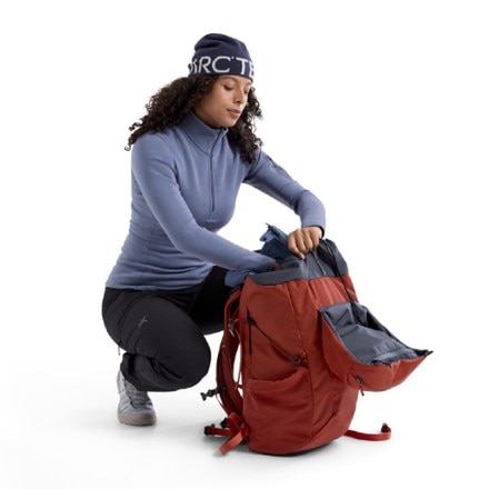 Arc'teryx Kyanite Zip-Neck Base Layer Top - Women's 3