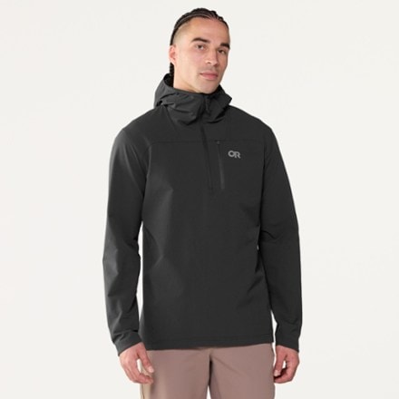 Outdoor Research Freewheel Half-Zip Bike Hoodie - Men's 1