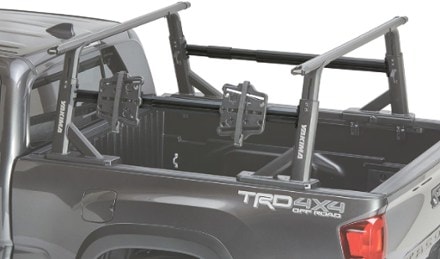 Yakima SideBar Side Rails - Long Bed Side view (Black)