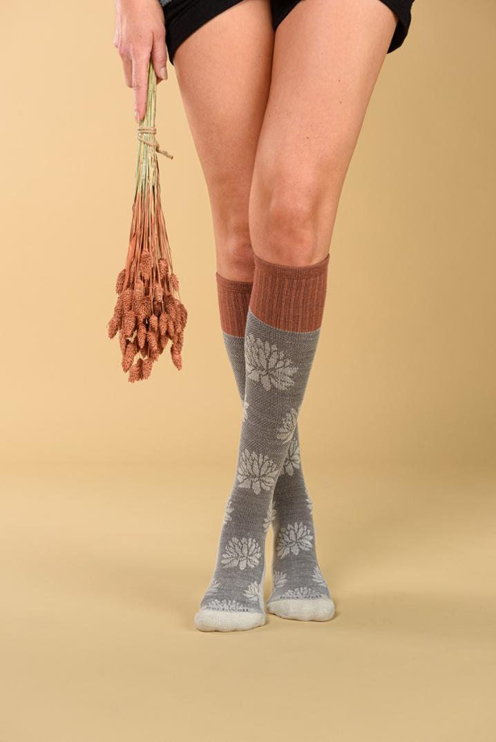 Location Image for Lotus Lift Firm Compression Socks - Women's