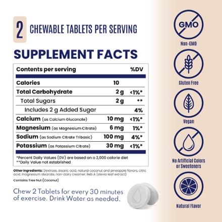 SaltStick FastChews Chewable Electrolyte Tablets - 60 Tablets 1