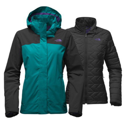 the north face 3 in 1 womens jacket