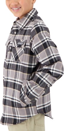 Obermeyer Avery Flannel Insulated Shirt Jacket - Berm Plaid - Boys' 5