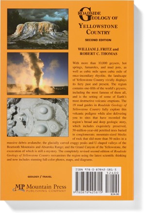 Mountain Press Roadside Geology of Yellowstone Country - 2nd Edition 1
