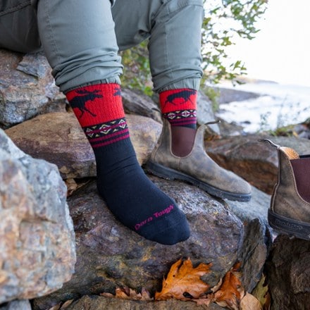 Darn Tough Van Grizzle Boot Cushion Socks - Men's 3