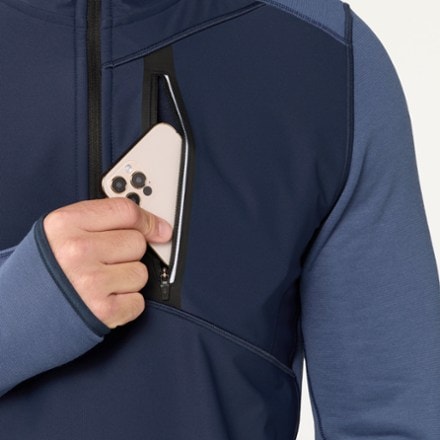 Smartwool Active Fleece Wind Half Zip - Men's 7