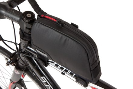 Two Wheel Gear Commute Top Tube Stash Bag - Black Recycled 7