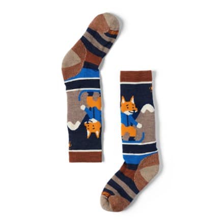 Smartwool Wintersport Full Cushion Fox Glade Over the Calf Socks - Kids' 0