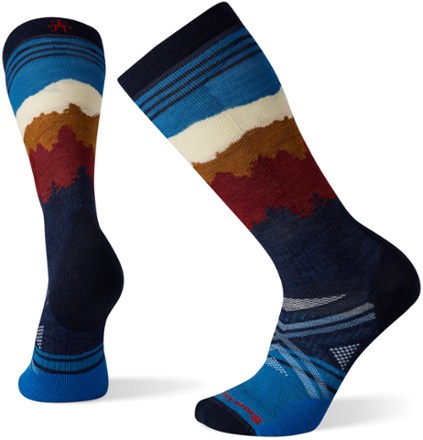 Smartwool Performance Ski Full Cushion Alpenglow Pattern Socks - Men's