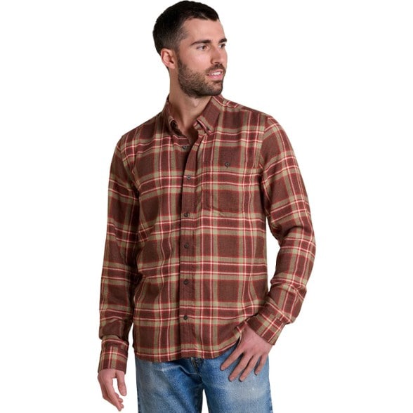 On Body Image of color Chestnut Tartan