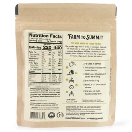 Farm to Summit Golden Oats - 2 Servings 3