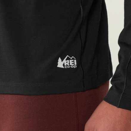 REI Co-op Merino 185 Long-Sleeve Half-Zip Base Layer Top - Men's 9
