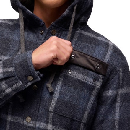 prAna Asgard Hooded Flannel Shirt Jacket - Men's 5