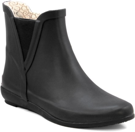 chooka short black rain boots