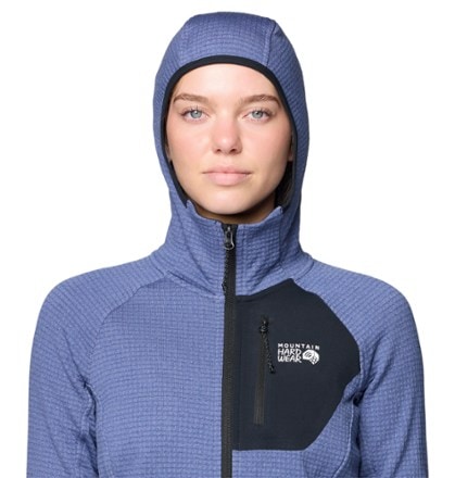 Mountain Hardwear Polartec Power Grid Full-Zip Fleece Hoody - Women's 4