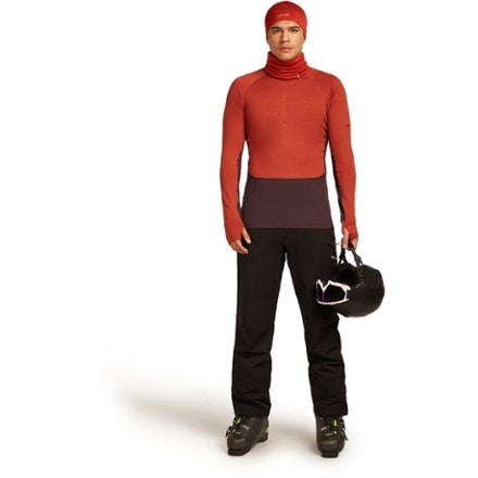 Icebreaker Merino 260 ZoneKnit Long-Sleeve Half-Zip Base Layer Top - Men's 8