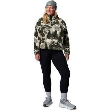 Columbia Helvetia II Cropped Half-Snap Fleece Pullover - Women's 5