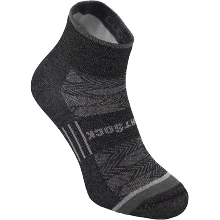 WRIGHTSOCK CoolMesh II Quarter Socks Black S