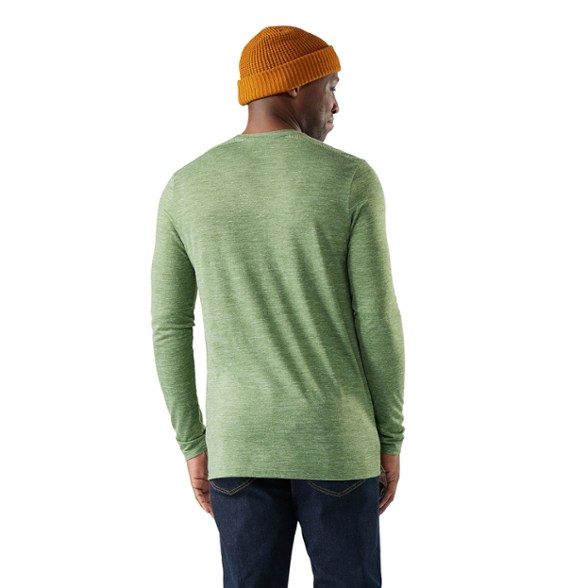 On Body Image of color Fern Green Heather