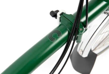 Brompton C Line Explore Folding Bike with Rack - Mid 8