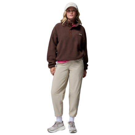Columbia Helvetia II Cropped Half-Snap Fleece Pullover - Women's 2