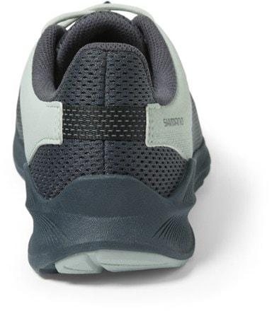 Shimano EX300W Cycling Shoes - Women's Back view (Grey/Mint)