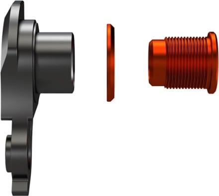 Wheels Manufacturing Universal Derailleur Hanger 404-3 for SRAM UDH Frames - Orange 1