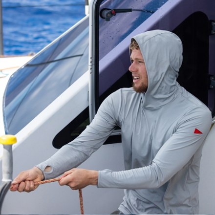 Florence Sun Pro Crossover Hooded UPF Shirt - Men's 6