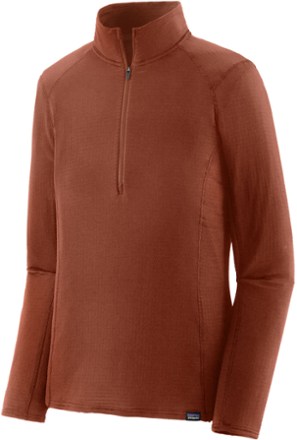 Capilene Thermal Weight Zip Neck Base Layer Top Women s