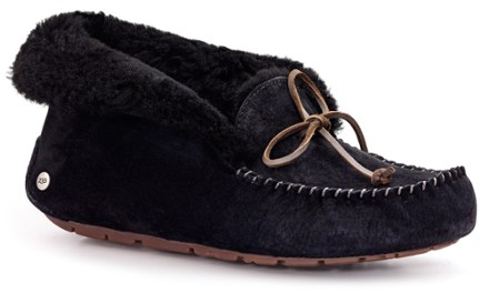 ugg alena suede slipper bootie