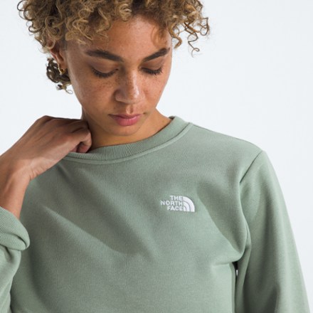 売れ筋商品|||ノースフェイス パーカー・スウェットシャツ アウター レディース Simple Logo Crew Sweatshirt - Women's Dusty Coral Orange The North Face Simple Logo Crew Neck Sweatshirt In Dusty