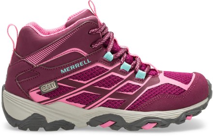 pink hiking shoes