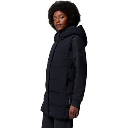 Columbia Amaze Puff Mid Hooded Down Vest - Women's 3