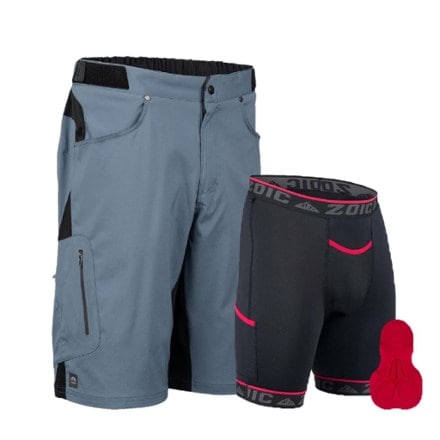 Zoic Ether 12" Bike Shorts with Essential Liner - Men's 0
