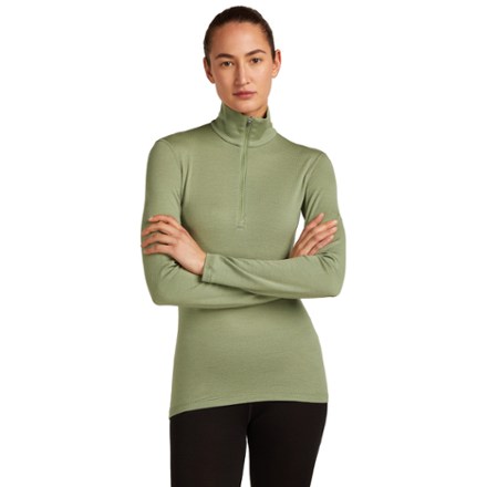Icebreaker Merino 260 Tech Long-Sleeve Half-Zip Base Layer Top - Women's 1