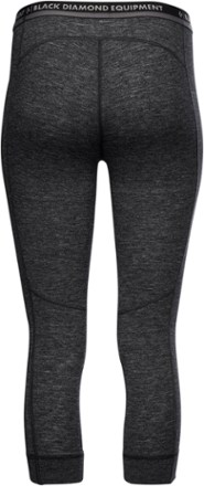 Black Diamond Solution 150 Merino Base Layer 3/4-Length Tights - Women's 3