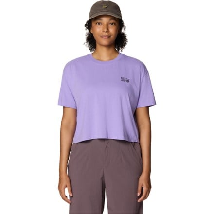 Mountain Hardwear MHW Logo Boxy Crop Shirt - Women's 0