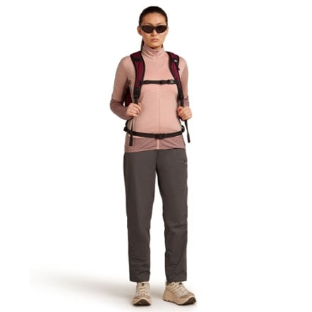 Icebreaker Merino Blend 300 RealFleece Descender Long-Sleeve Zip Base Layer Top - Women's 3