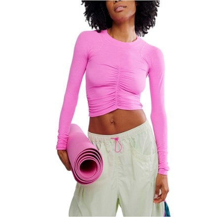 FP Movement Tempo Ruched Long-Sleeve Shirt - Women's 4