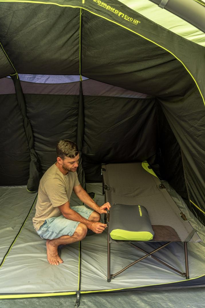 Location Image for Z Leg King Single Camp Cot Stretcher