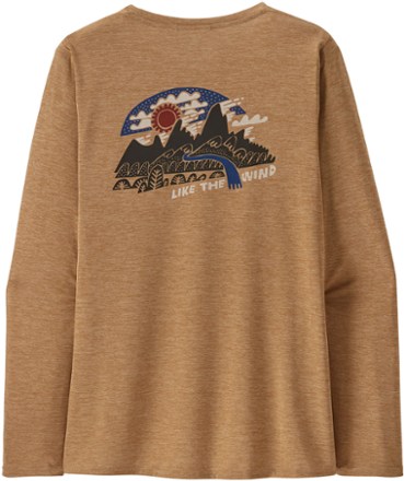 Patagonia Capilene Cool Daily Graphic Lands Long-Sleeve Shirt - Women's 4